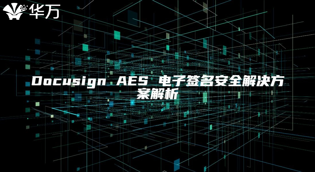 Docusign AES 电子签名安全解决方案解析