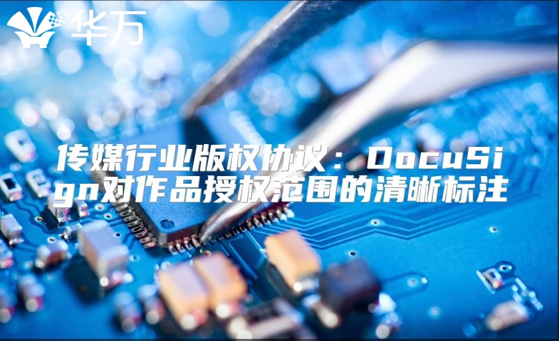 传媒行业版权协议：DocuSign对作品授权范围的清晰标注