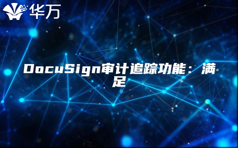 DocuSign审计追踪功能：满足