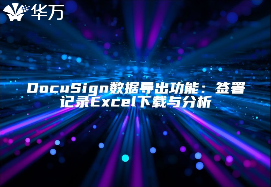 DocuSign数据导出功能：签署记录Excel下载与分析