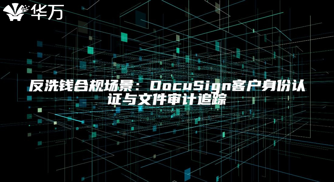反洗钱合规场景：DocuSign客户身份认证与文件审计追踪