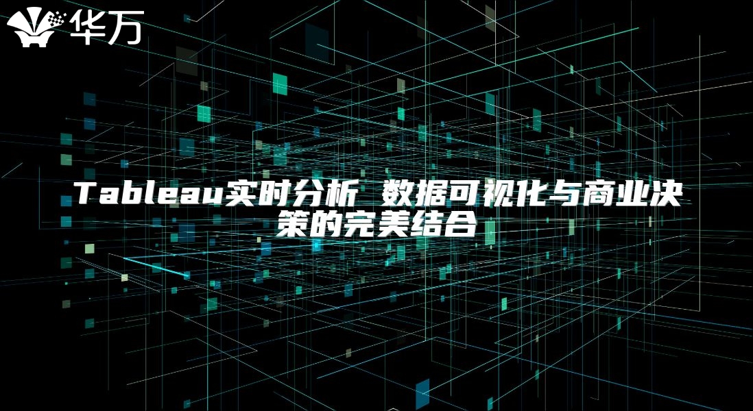 Tableau实时分析 数据可视化与商业决策的完美结合