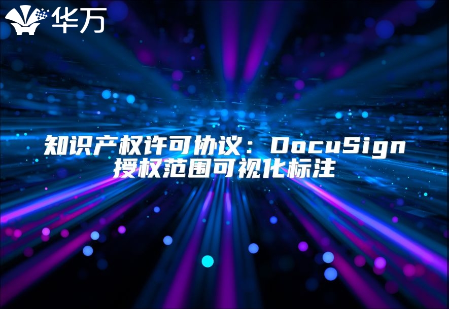 知识产权许可协议：DocuSign授权范围可视化标注