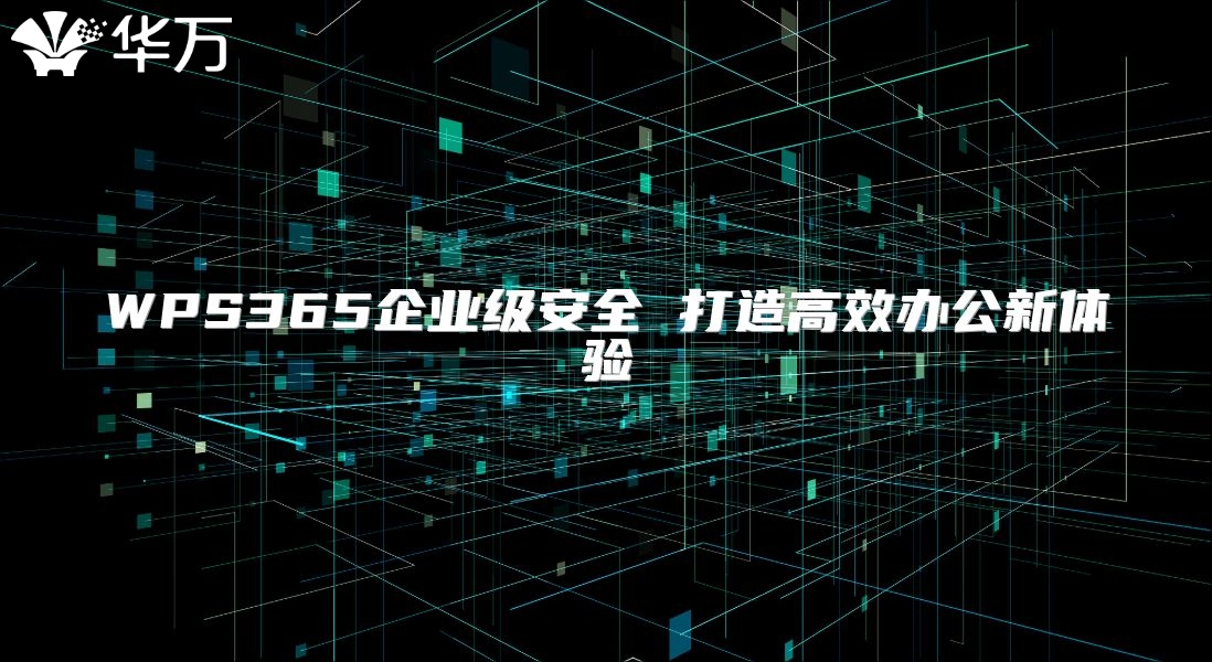WPS365企业级安全 打造高效办公新体验