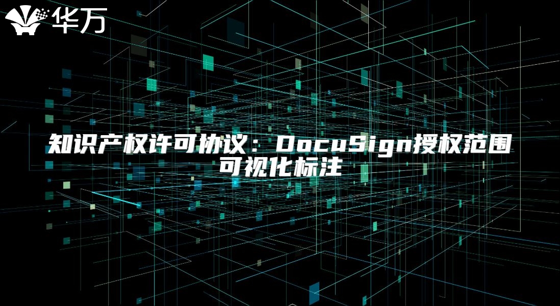 知识产权许可协议：DocuSign授权范围可视化标注