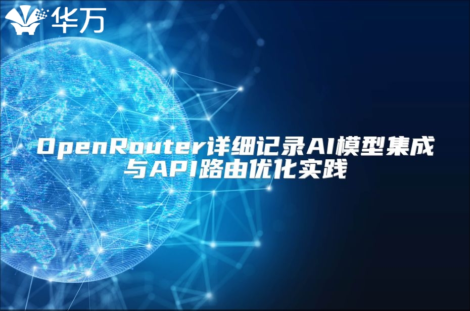 OpenRouter详细记录AI模型集成与API路由优化实践