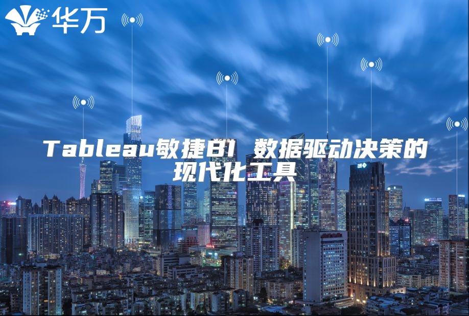 Tableau敏捷BI 数据驱动决策的现代化工具