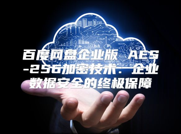 百度网盘企业版 AES-256加密技术：企业数据安全的终极保障