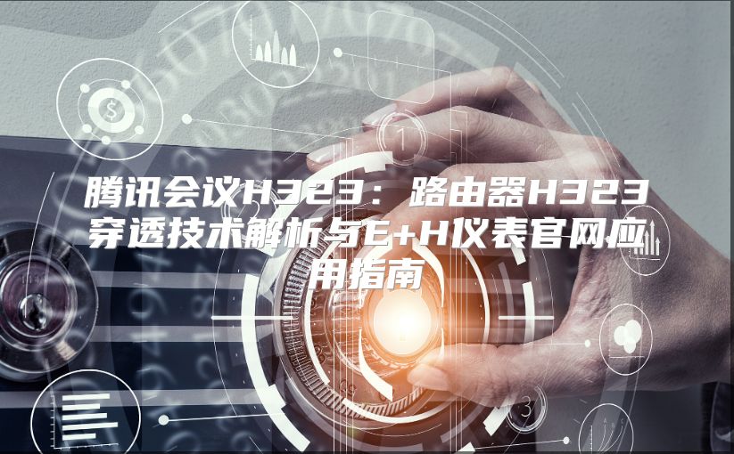 腾讯会议H323：路由器H323穿透技术解析与E+H仪表官网应用指南