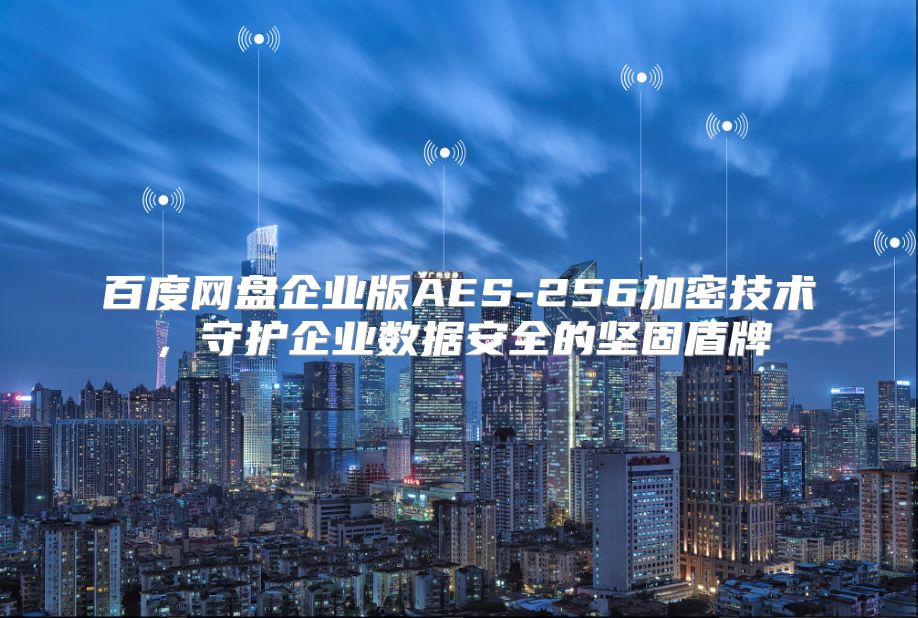 百度网盘企业版AES-256加密技术，守护企业数据安全的坚固盾牌