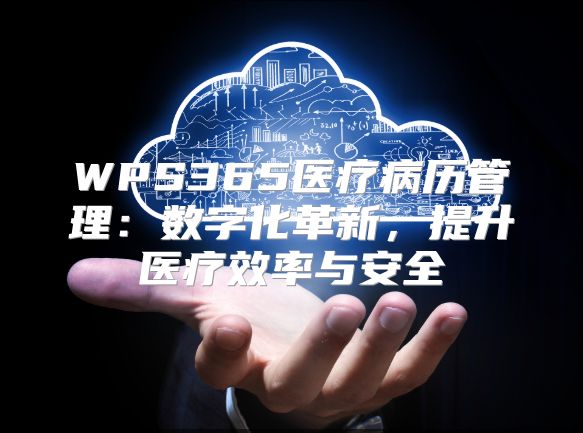 WPS365医疗病历管理：数字化革新，提升医疗效率与安全